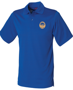 Gents Royal Blue Polo Shirt with Embroidered Logo